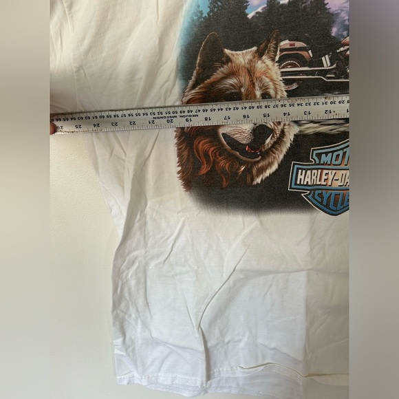 Wolf Ft Lauderdale Harley Davidson Tshirt - Picture 5 of 7